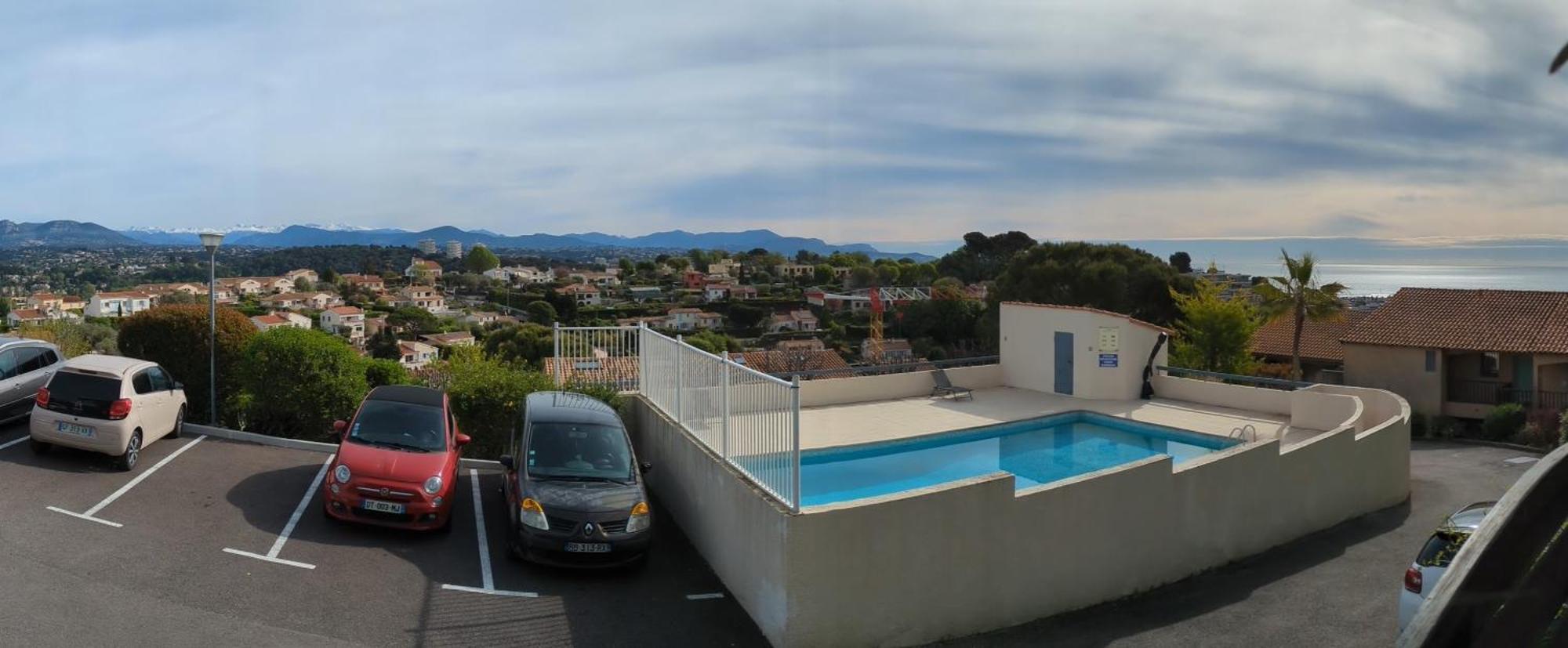 Charmant 2P Au Calme, Jardin, Piscine, Vue Panoramique Et Stationnement فينوف لوبيه المظهر الخارجي الصورة